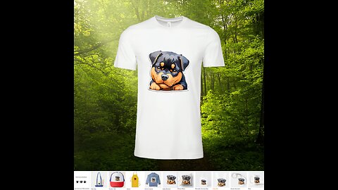 Cute Rottweiler dog