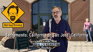 Sacramento, California to San Jose, California in American Truck Simulator