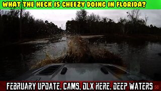 (S2 E1) Wheel the Withlacoochee forest, Wranglers go swimming, change out 2 cameras (Goowls Yi FAIL)