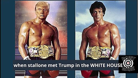 THE TRUE STORY of When STALLONE MET DONALD TRUMP IN THE WHITE HOUSE FOR THE JACK JOHNSON PARDON