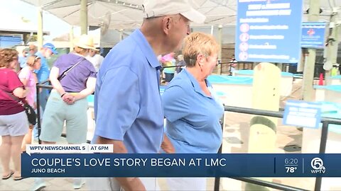 Couple finds love at Loggerhead Marinelife Center