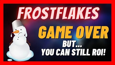 FrostFlakes Has Melted 🥶 Watch This If You Haven't ROI Yet🔥