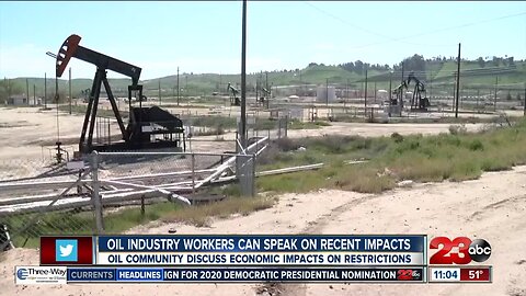 Oil community to discuss economic impacts on restrictions
