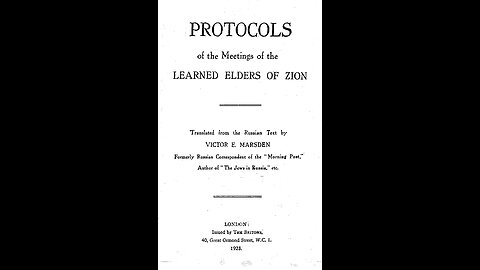 Dispensationalism and the Protocols of Zion - What many get wrong