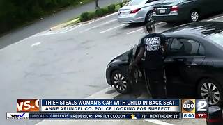 Thief steals car with five-year-old in back seat in Glen Burnie
