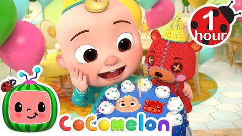 Happy Birthday JJ + MORE CoComelon Nursery Rhymes &amp; Kids Songs