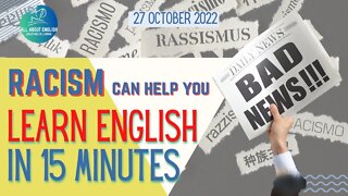 How RACISM in Japan can help you LEARN ENGLISH in 15 minutes