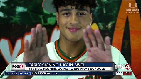 Early signing day for Southwest Florida athletes