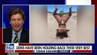 Tucker Carlson Hilariously Mocks Democrats Over "Twerking Queen" Tiara Mack