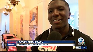 Devin Singletary draft party 4/26