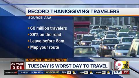 Nearly 51 million Americans to travel this Thanksgiving, marking highest volume in 12 years