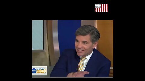 George Stephanopoulos didn't see it coming.