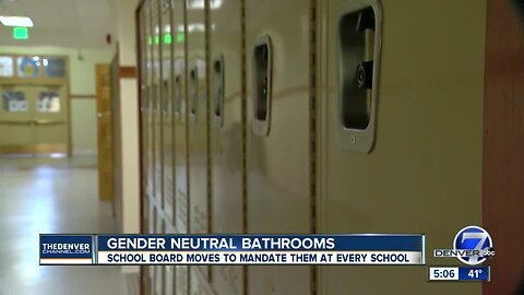 DPS board passes resolution mandating at least one 'all gender' restroom in each school