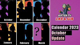Calendar 2023 October Update