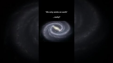 Life only exists on earth? Really? (Tiktok: wowsocreepy)