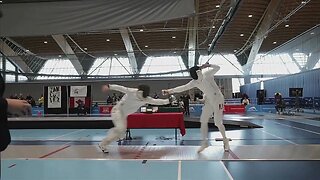 Epee Fencing - When the Immovable meets the Unstoppable! | Bida S vs Borel Y