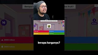 QUIZ PERTAMA GAADA YANG BENER | ROBLOX INDONESIA