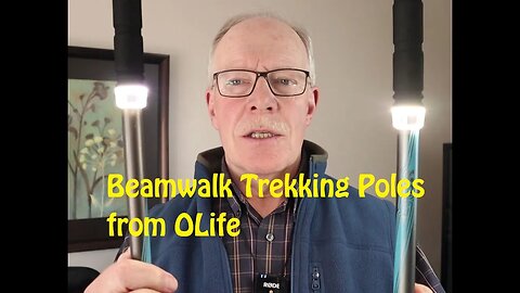 OLife Beamwalk Illuminated Trekking Poles
