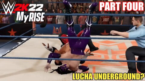 WWE 2K22 MYRISE PART 4 - SIGNING TO NXT! TOUR OF MEXICO AND X-PAC HEAT