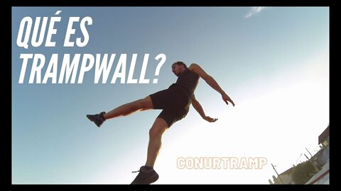What is trampwall? and How to do it with friends?