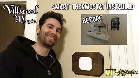 Amazon smart thermostat installed! - WTF:Construction