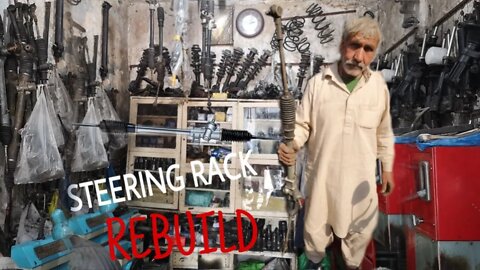 Rebuild A Steering Rack | Car Steering Rack Problems | Rack Repairing ( اسٹیئرنگ کنگی کی مرمت)