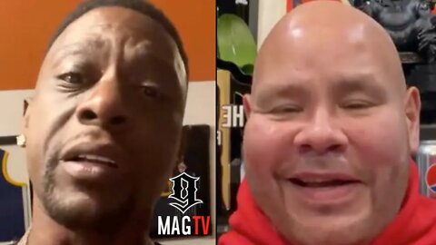 "Peer Pressure By Women" Boosie Tells Fat Joe Why He Stop Drinking! 🍻