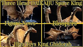 {Three Head DAIKAIJU Space King} Hiya Toys King Ghidorah Action Figure