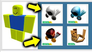 THIS NOOB HAS EVERY ITEM EVER?! (Roblox)