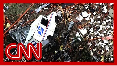 Drone footage shows devastating aftermath of Oklahoma tornadoes | Watch