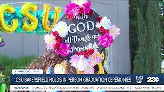 CSU Bakersfield graduates on what it means to have an in-person graduation ceremony in 2021