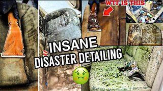 Deep Cleaning The NASTIEST Cars I've Ever Seen! Satisfying Car Detailing Video Restorations!