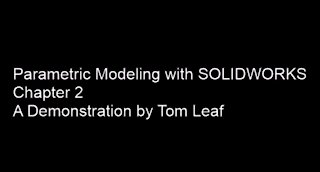 Parametric Modeling Basics