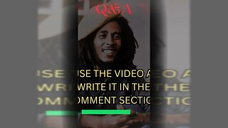 #1 Bob Marley Q&A