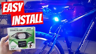 VASTFIRE STEERING TAIL LIGHT WITH REMOTE CONTROL - EASY INSTALL & REVIEW