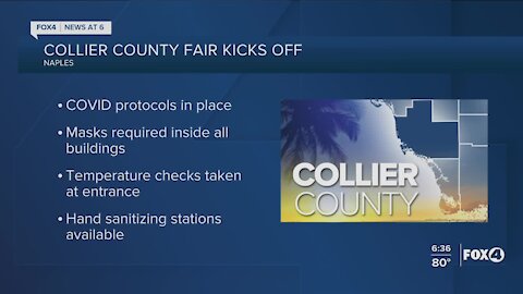The Collier County Fair kicks off today