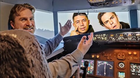 Can You Land A Commercial Airliner With ZERO Training? Calling Out @CodyKo @thenoelmiller