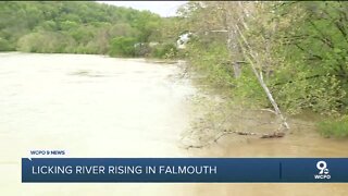 Falmouth residents return home after flooding prompted evacuations
