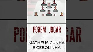 ⚫🔴 Provável escalação de hoje no primeiro jogo contra o Flu