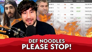 Def Noodles Is Getting Cancelled By All Of YouTube, Buy Why | Famous News