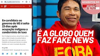 Rede Globo solta fake news sobre a liberdade de Magno Souza | Momentos do Reunião de Pauta
