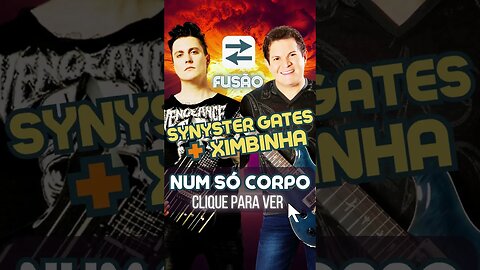 Ximbinha e Synyster Gates A7X Fusão! #shorts