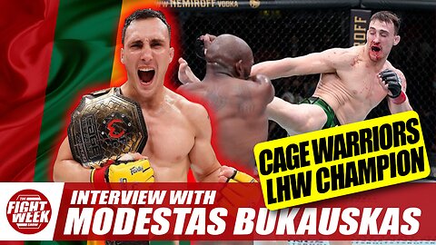 Cage Warriors LHW Champion | Modestas Bukauskas
