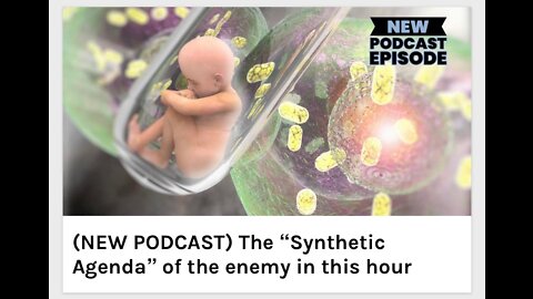 The “Synthetic Agenda” of the enemy in this hour