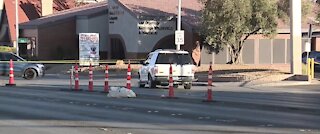 Woman hit, killed by vehicle near Charleston, Las Vegas Boulevard