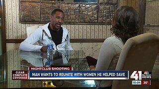 Man carries 2 nightclub shooting victims to safety