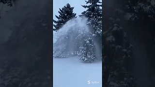 HANDS-FREE SNOWBLOWING WITH A 1971 ARIENS SNO-THRO