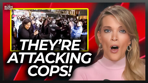 Megyn Kelly Reacts to Shocking Footage of This School’s Protesters Attacking Cops
