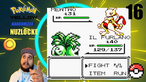 Another Gym Battle, Another Mewtwo | Pokemon Yellow Randomized Nuzlocke- Ep.16