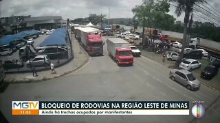 Rodovias da região são bloqueados